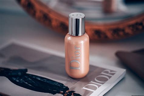 dior backstage fave and body glow